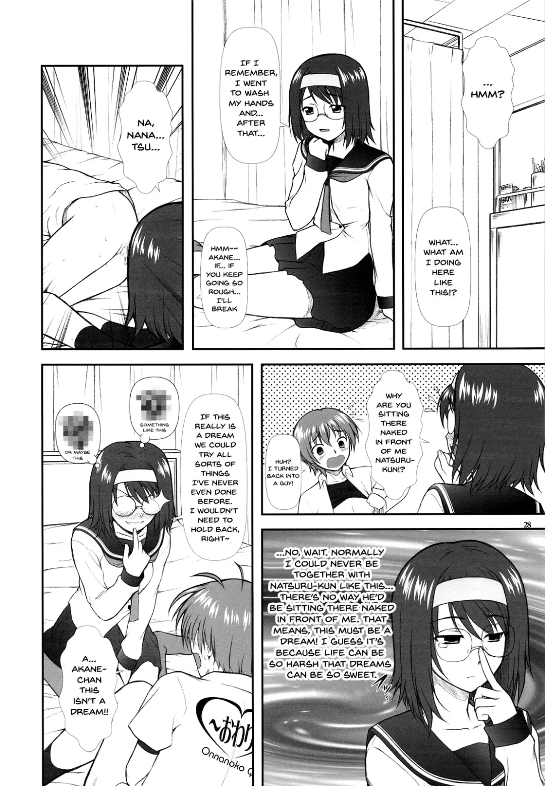 [Mizuki Haruto] Onnanoko? ni Natte Kanjiru Q | The Feeling of Become a Woman Q Fhentai - Page 25