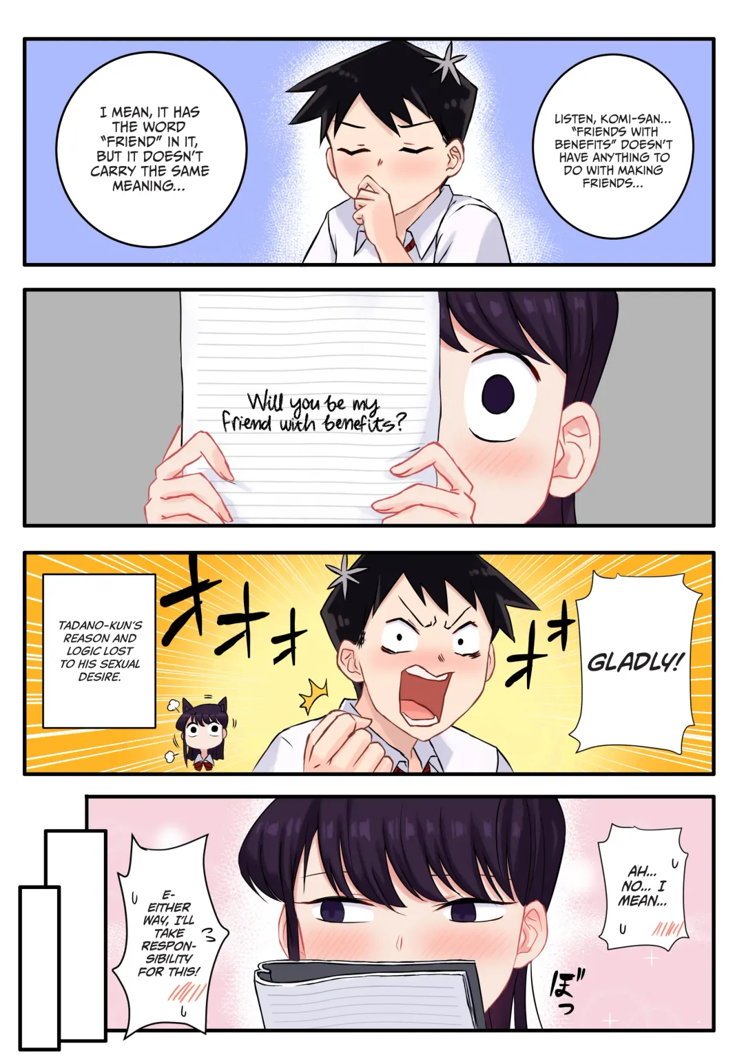 [Wox Yang] Komi-san wa, H Mousoushou desu. | Komi-san has Strange Ideas about Sex. Fhentai - Page 7