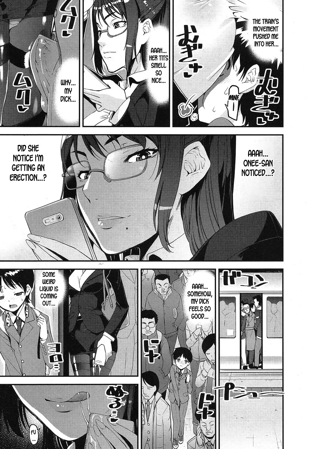 [Shinama - Shin Fuzen] Seitsuu Kaisoku! Train | Speedy First Ejaculation Train! ch.1-2 Fhentai - Page 3