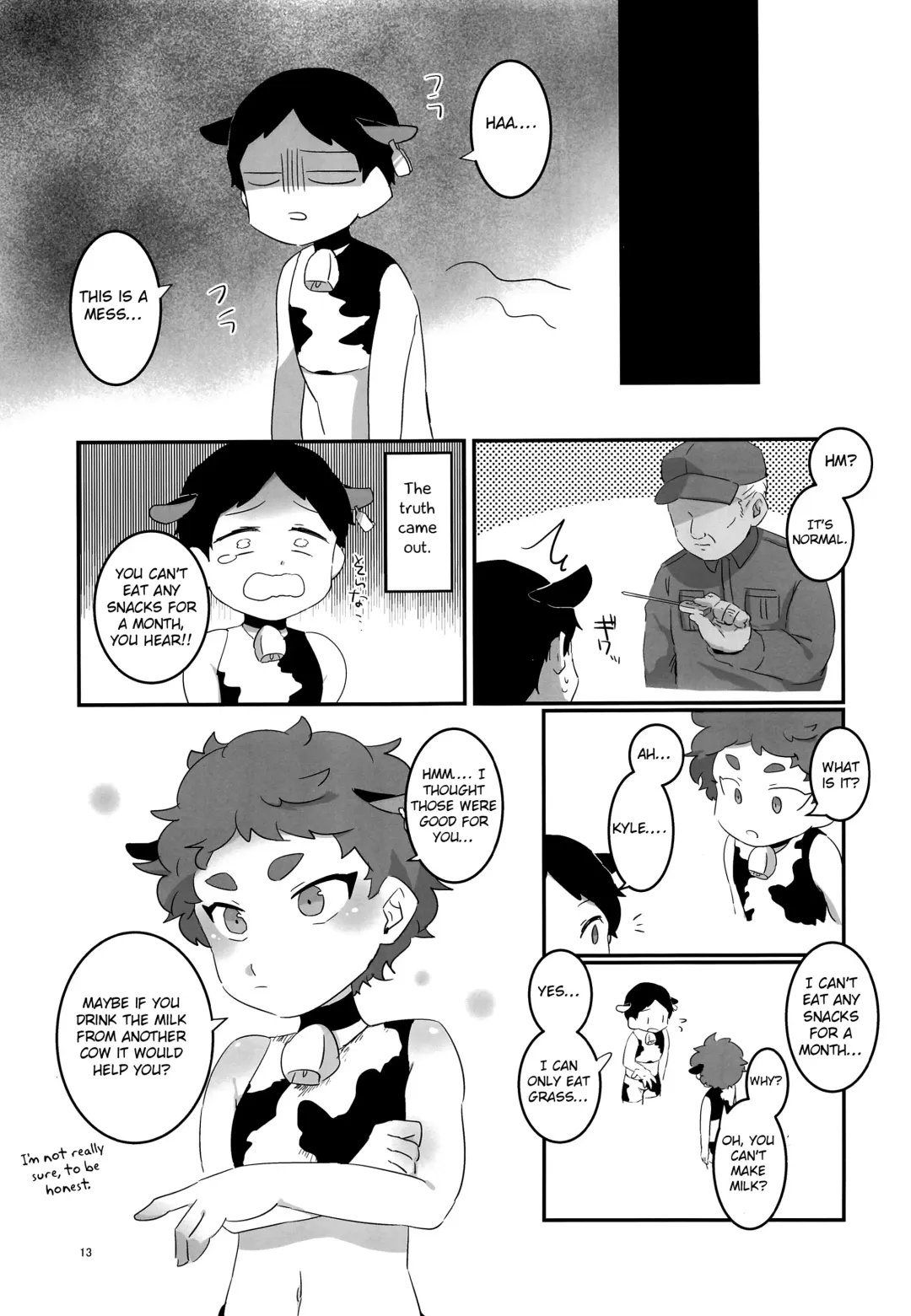 [Be - Ryome Gantai] Minami Kouen Shota Milk Bokujou Fhentai - Page 12