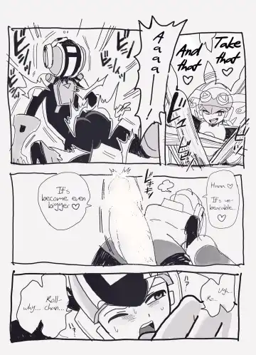 [Oboro] Exe Futanari Dark Roll chan x Rockman Fhentai.net - Page 3