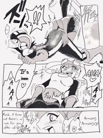 [Oboro] Exe Futanari Dark Roll chan x Rockman Fhentai.net - Page 4