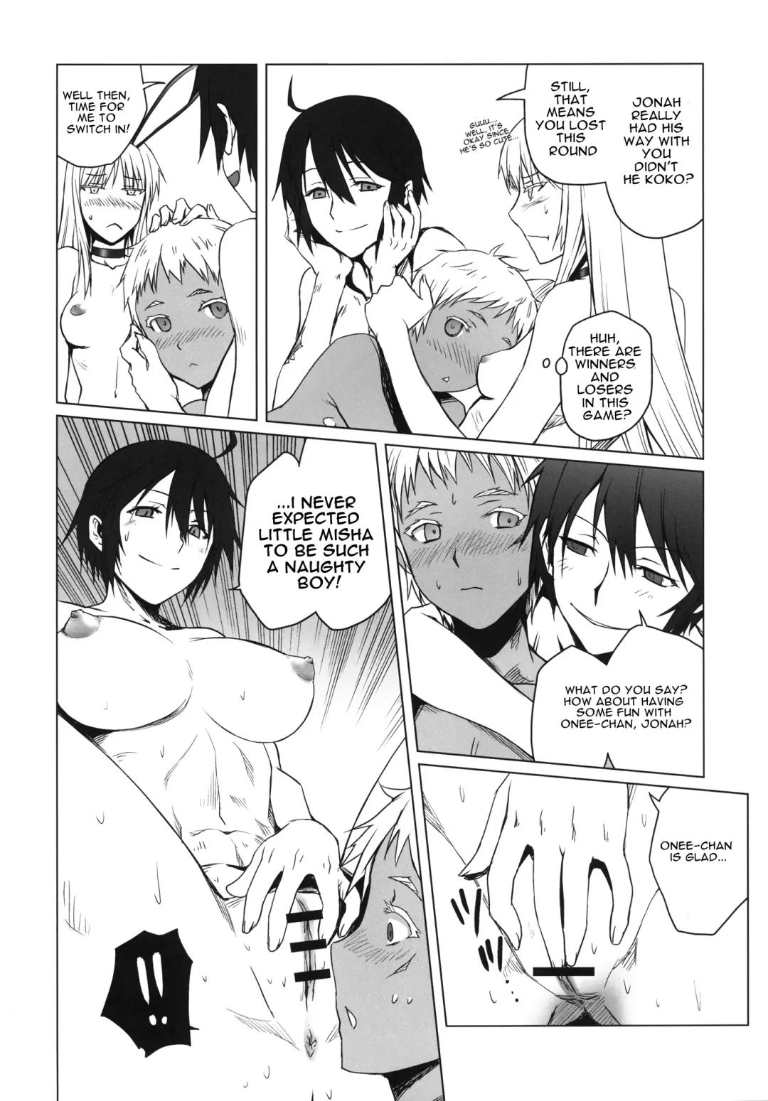 [Shironeko Sanbou] black&white Fhentai - Page 14