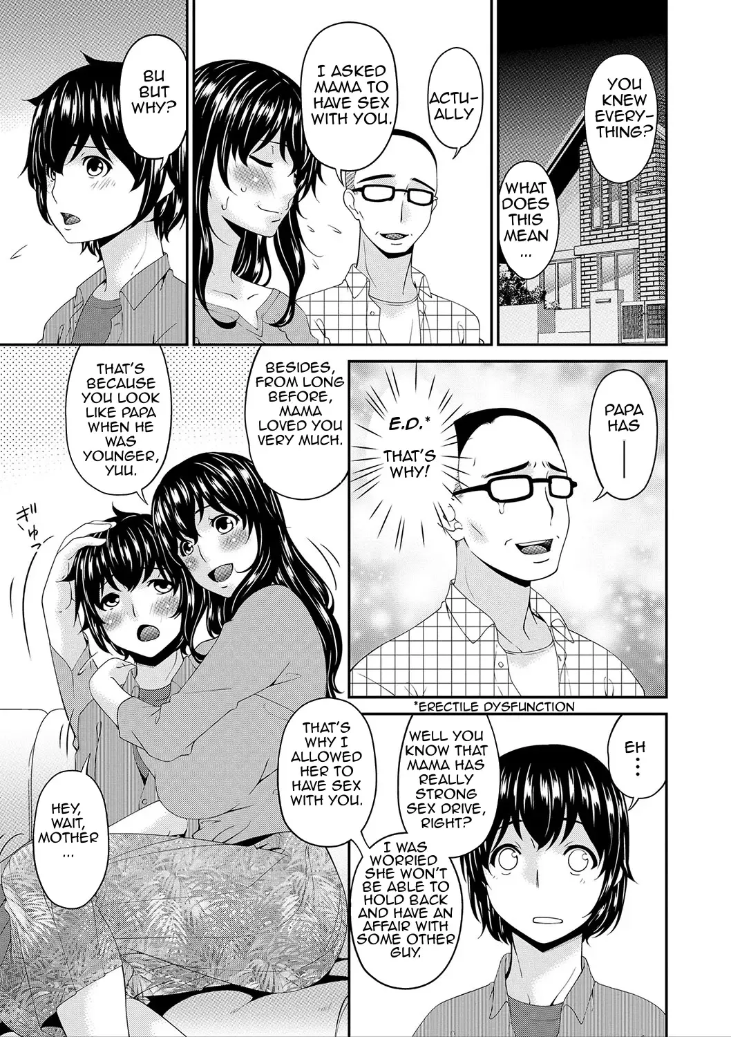 [Bai Asuka] Mama Koubi | Mating with Mother Fhentai - Page 196