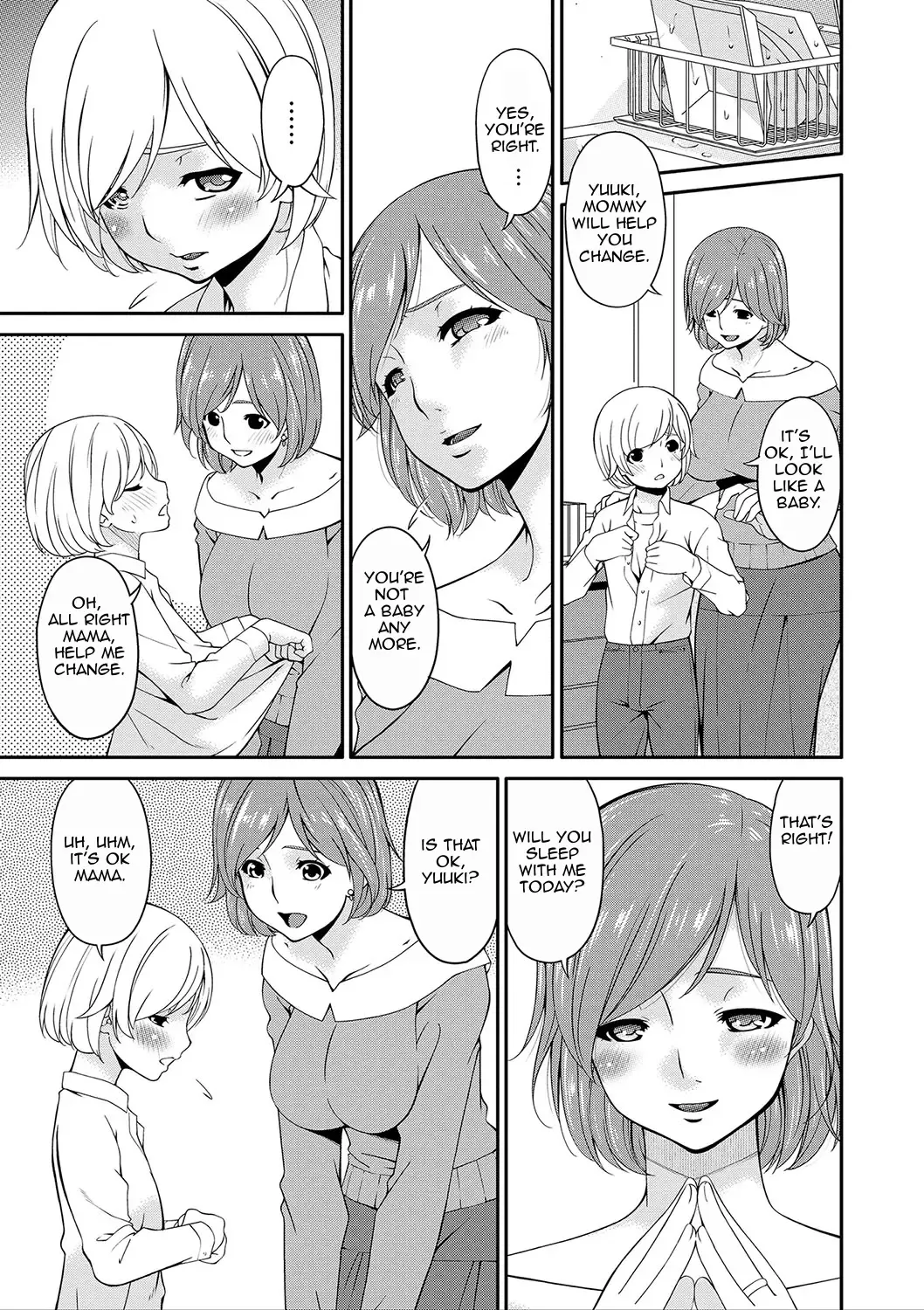 [Bai Asuka] Mama Koubi | Mating with Mother Fhentai - Page 62