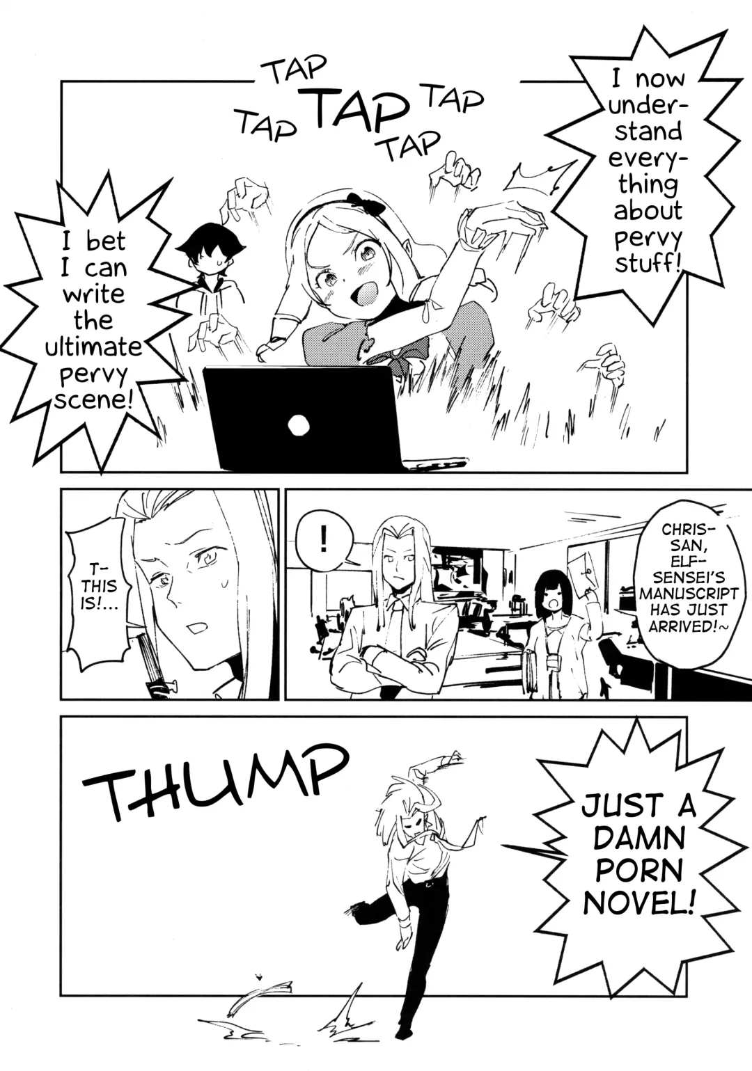 [Kito Sakeru] Yamada Elf-sensei no Yaruki SEX Fire Fhentai - Page 23