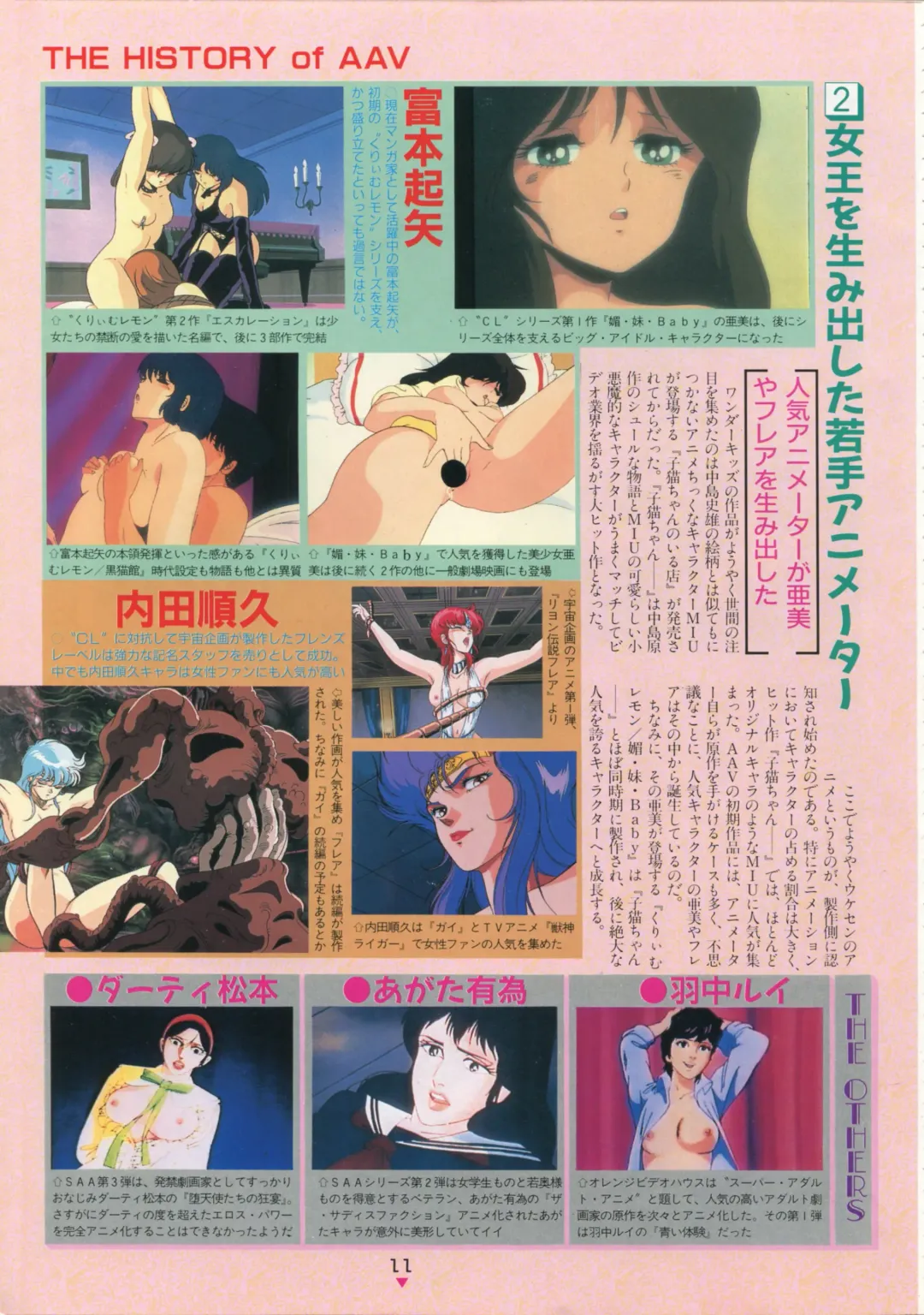 [Kazuneko - Nekojima Lei - Yamamoto Naoki] Bishoujo Anime Daizenshuu - Adult Animation Video Catalog 1991 Fhentai - Page 7