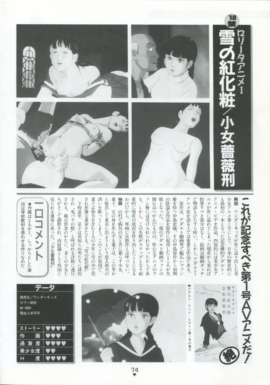 [Kazuneko - Nekojima Lei - Yamamoto Naoki] Bishoujo Anime Daizenshuu - Adult Animation Video Catalog 1991 Fhentai - Page 70