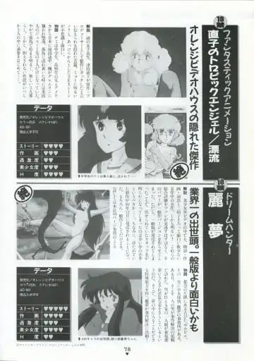 [Kazuneko - Nekojima Lei - Yamamoto Naoki] Bishoujo Anime Daizenshuu - Adult Animation Video Catalog 1991 Fhentai - Page 74