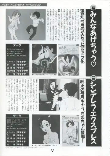 [Kazuneko - Nekojima Lei - Yamamoto Naoki] Bishoujo Anime Daizenshuu - Adult Animation Video Catalog 1991 Fhentai - Page 81