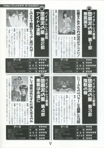 [Kazuneko - Nekojima Lei - Yamamoto Naoki] Bishoujo Anime Daizenshuu - Adult Animation Video Catalog 1991 Fhentai - Page 91