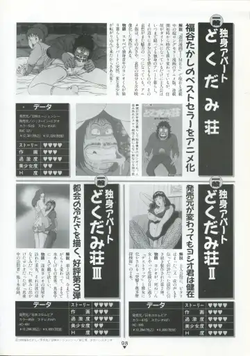 [Kazuneko - Nekojima Lei - Yamamoto Naoki] Bishoujo Anime Daizenshuu - Adult Animation Video Catalog 1991 Fhentai - Page 94