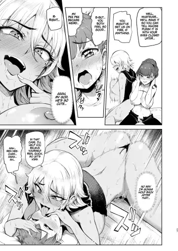 [Sian] Otomari Shita no wa H na Gal Onee-chan-tachi no Ouchi deshita | The Place I Stayed Over at Belonged to Perverted Gyaru Onee-chans Fhentai - Page 26