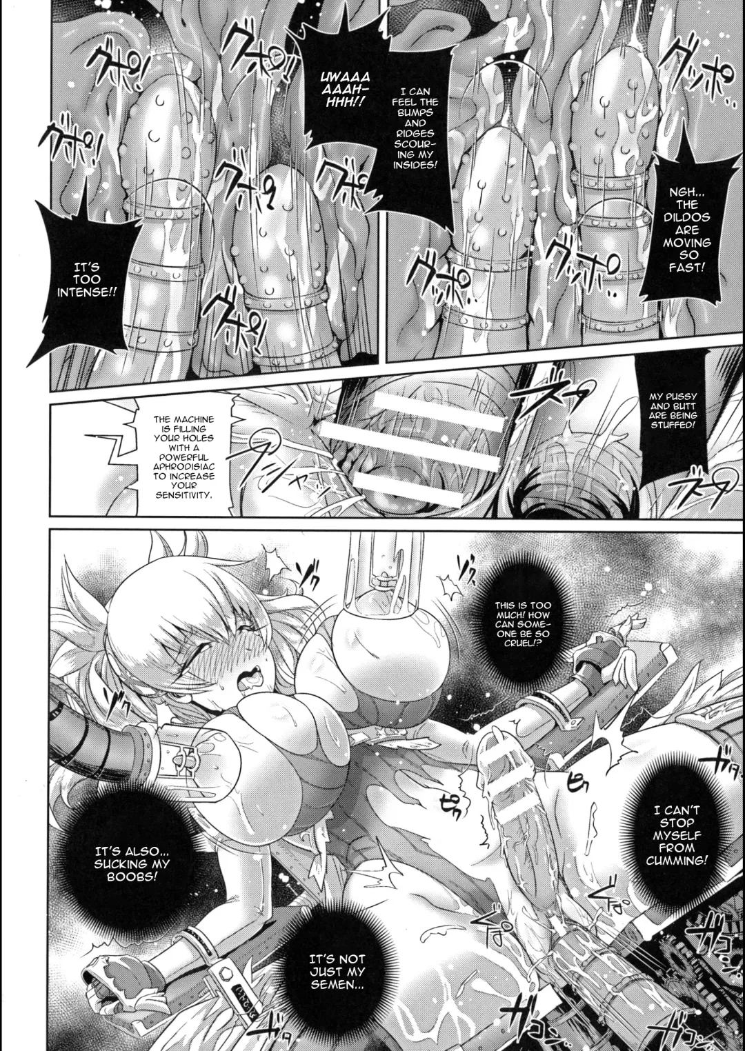 [Lewis Mclaren] Seiyoku no Tenshi Eterna ~Daraku no Sakusei Kikai~ | Holy Wing Angel Eterna ~Depravity Machine~ Fhentai.net - Page 12