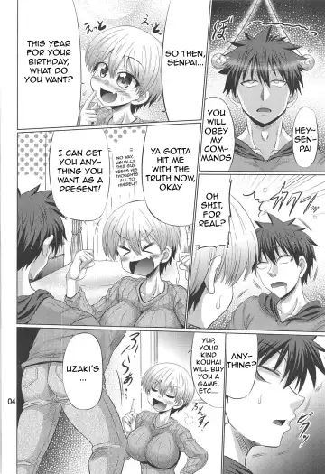 [Warashibe] Uzaki-chan wa Sukebe Shitai | Uzaki-chan Wants to Fool Around Fhentai - Page 3
