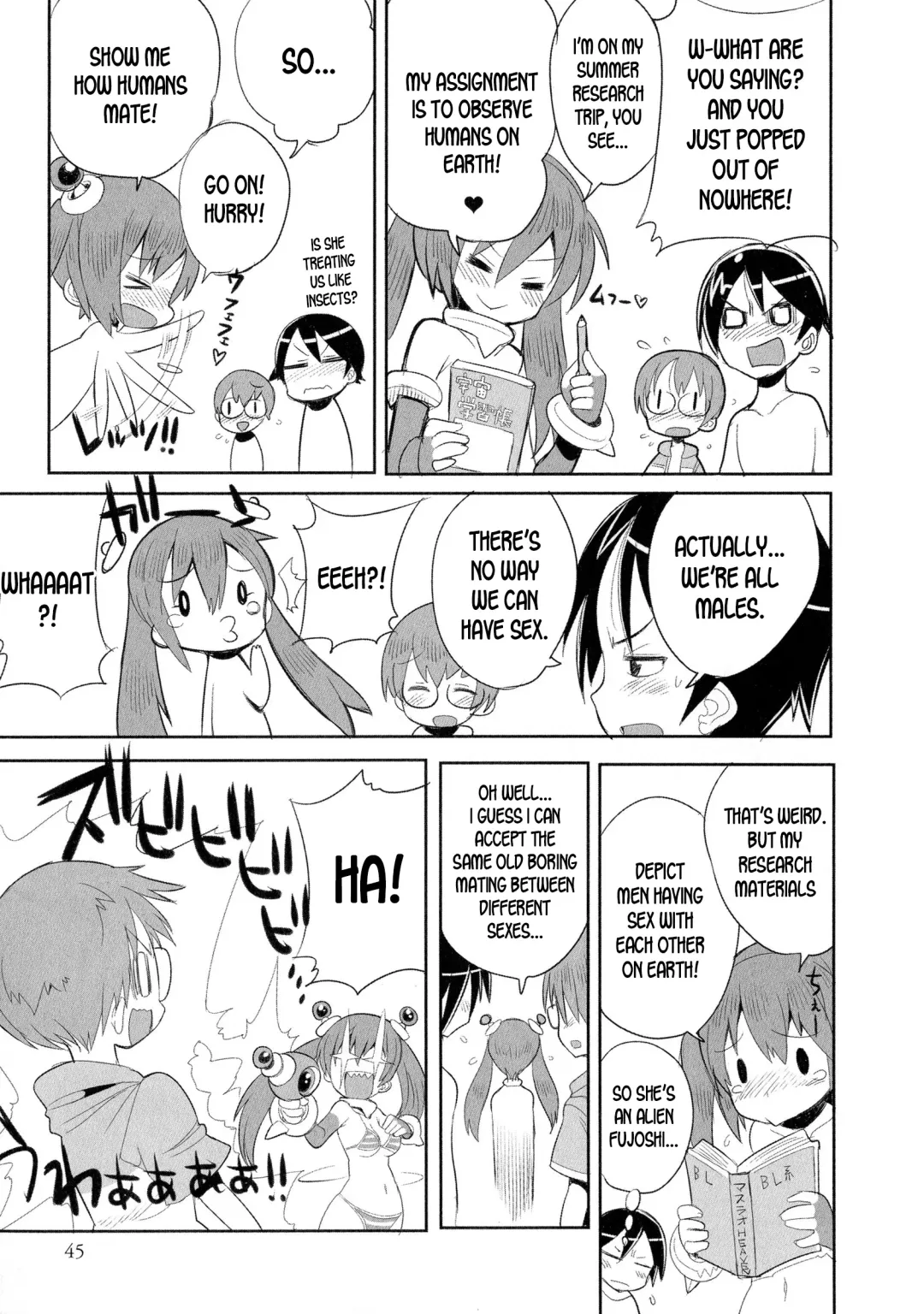 [Kitsune Choukan] Uchuujin to Natsuyasumi!! - An alien and the summer vacation Fhentai.net - Page 3