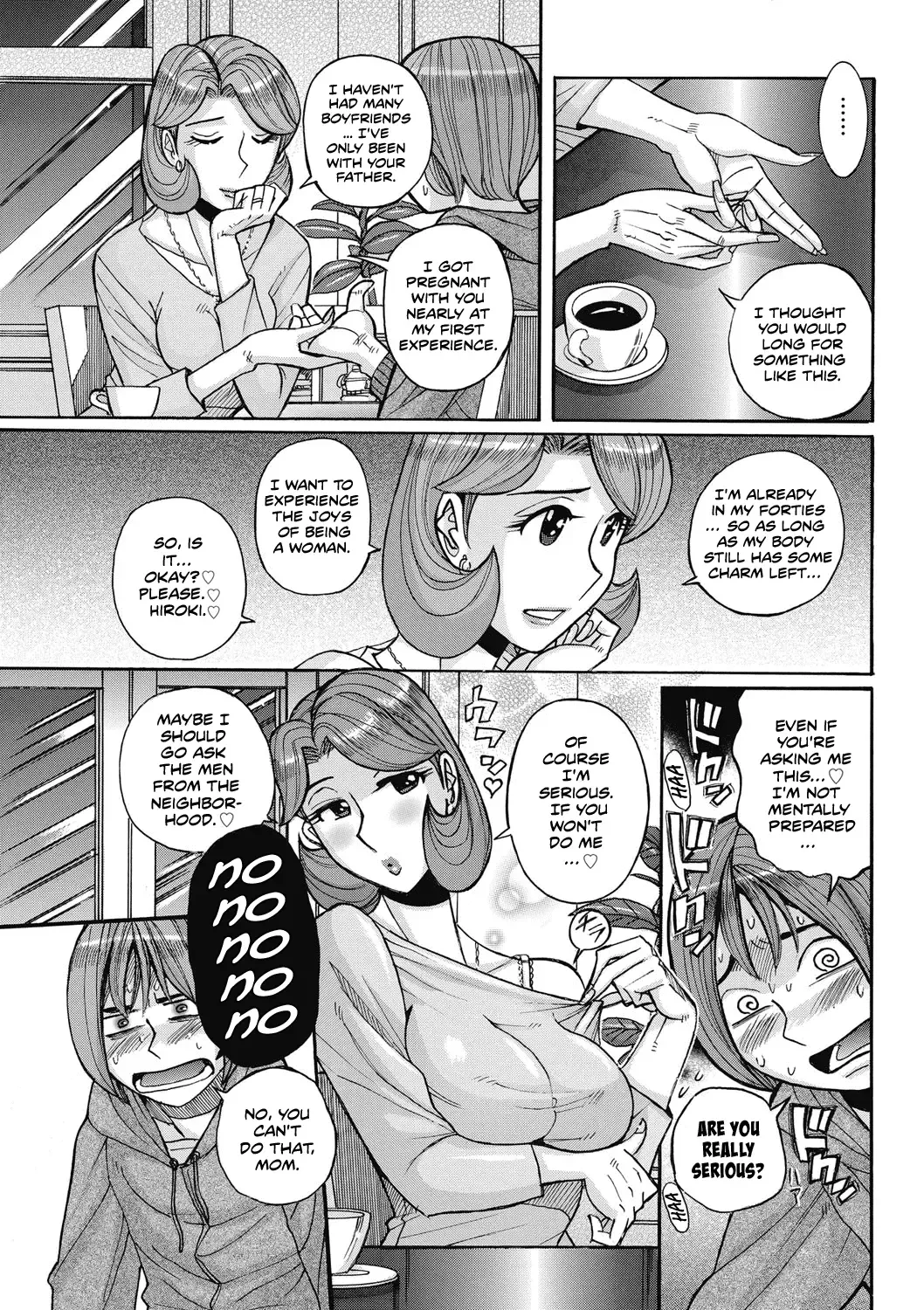 [Kojima Miu] Ore no Kaa-san ga Itsu made mo Erosugiru Ch. 1-4 Fhentai.net - Page 6