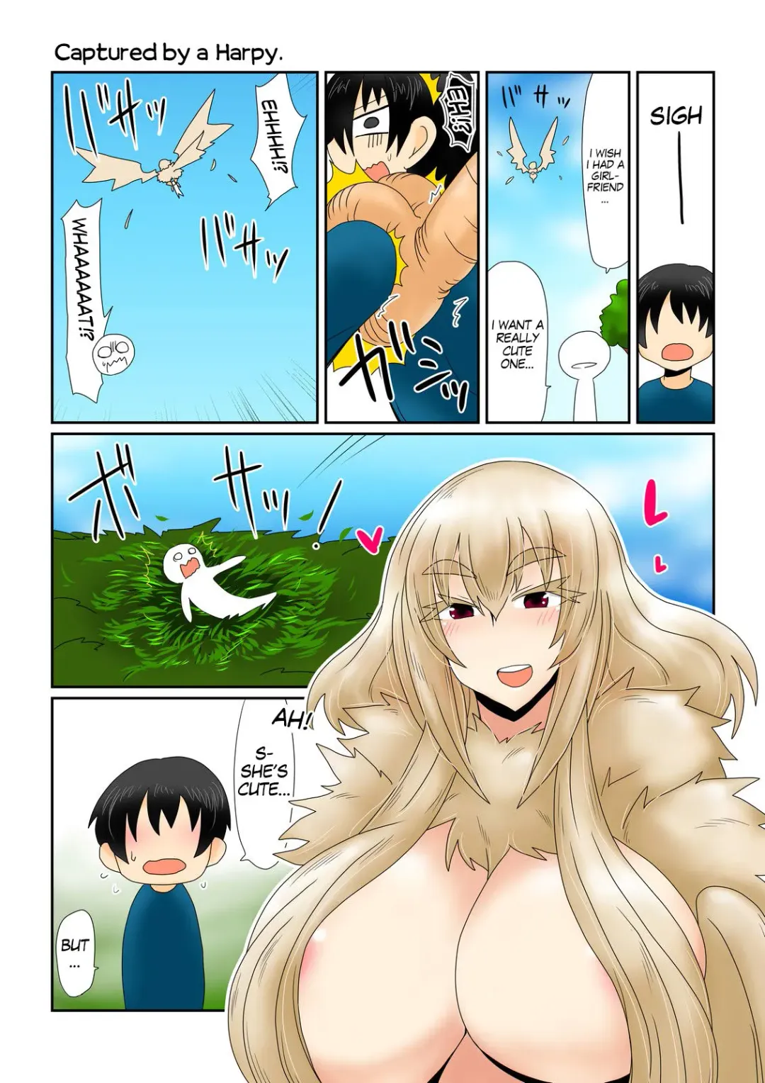 Read [Hroz] Harpy-san ni Tsukamatte. | Captured By A Harpy. - Fhentai.net