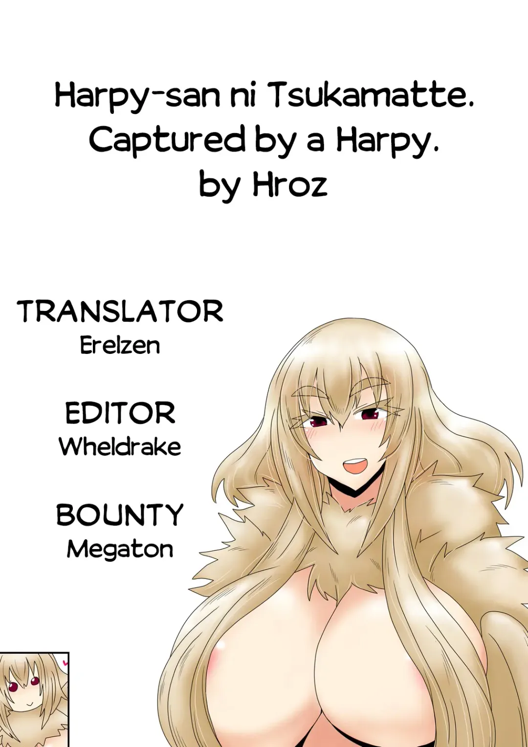 [Hroz] Harpy-san ni Tsukamatte. | Captured By A Harpy. Fhentai.net - Page 9