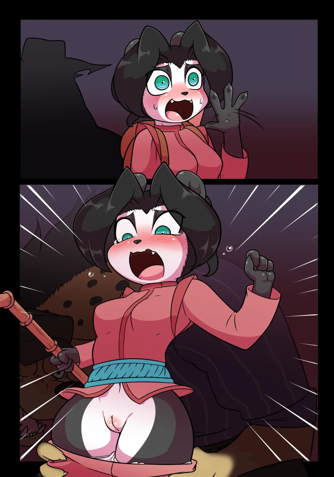 [Wherewolf] Wherewolf - Story of the town panda and the country panda Fhentai - Page 5
