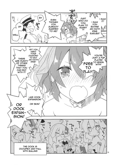 [Ponkotsu Works] Mukakin Shikikan wa Javelin ni Eien no Ai o Chikau Fhentai.net - Page 6