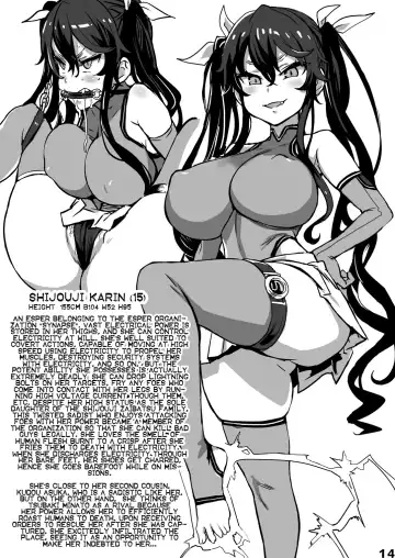 Inousha Shoujo Kesson Goudou | Esper Girl Amputation Union Fhentai - Page 14