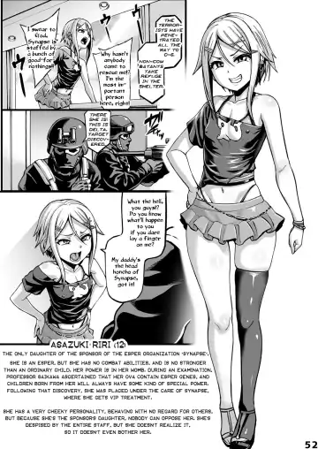 Inousha Shoujo Kesson Goudou | Esper Girl Amputation Union Fhentai - Page 52