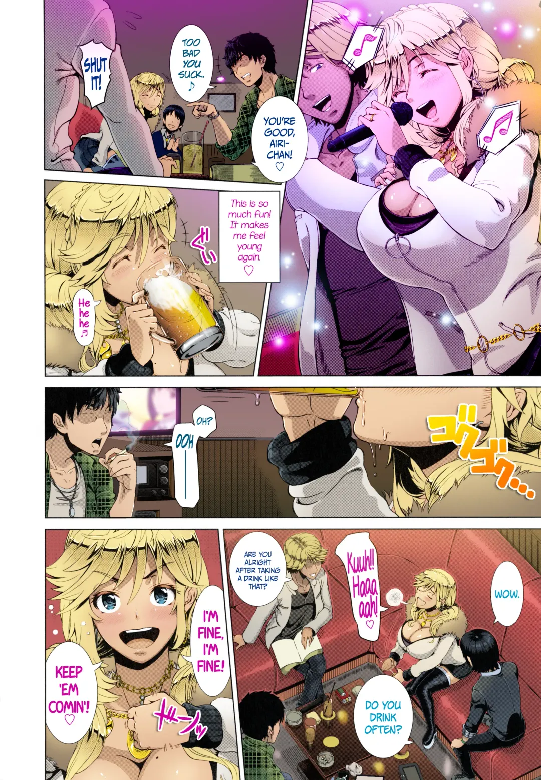 [Shinozuka Yuuji] Hitozuma Life One time gal COLOR Ch.1-2 (decensored) Fhentai - Page 7