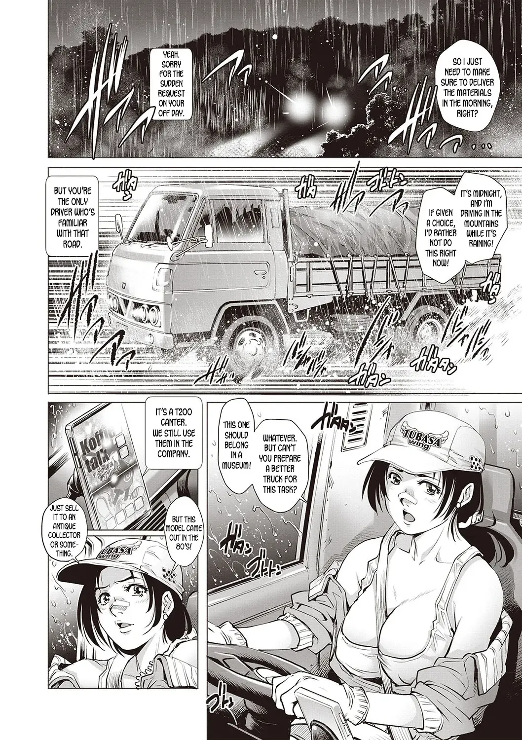 [Yanagawa Rio] Tru Girl to Doutei Shounen | Truck Girl and Virgin Boy Fhentai - Page 2