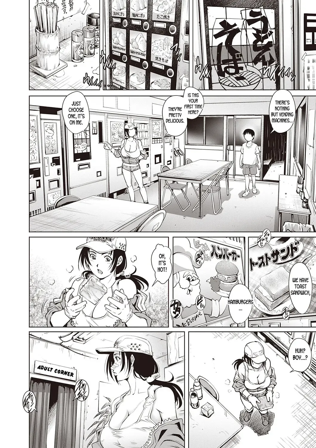 [Yanagawa Rio] Tru Girl to Doutei Shounen | Truck Girl and Virgin Boy Fhentai - Page 8
