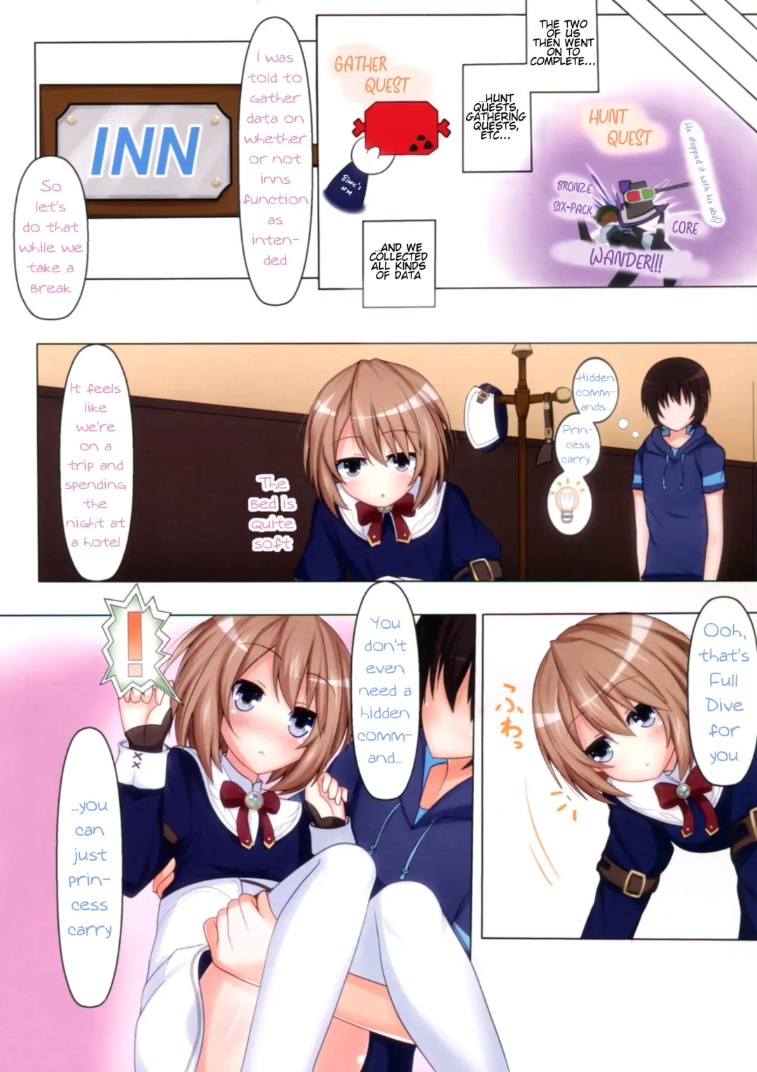 [Haru] Online de Next na Koibito | Next's Lover Online Fhentai - Page 8