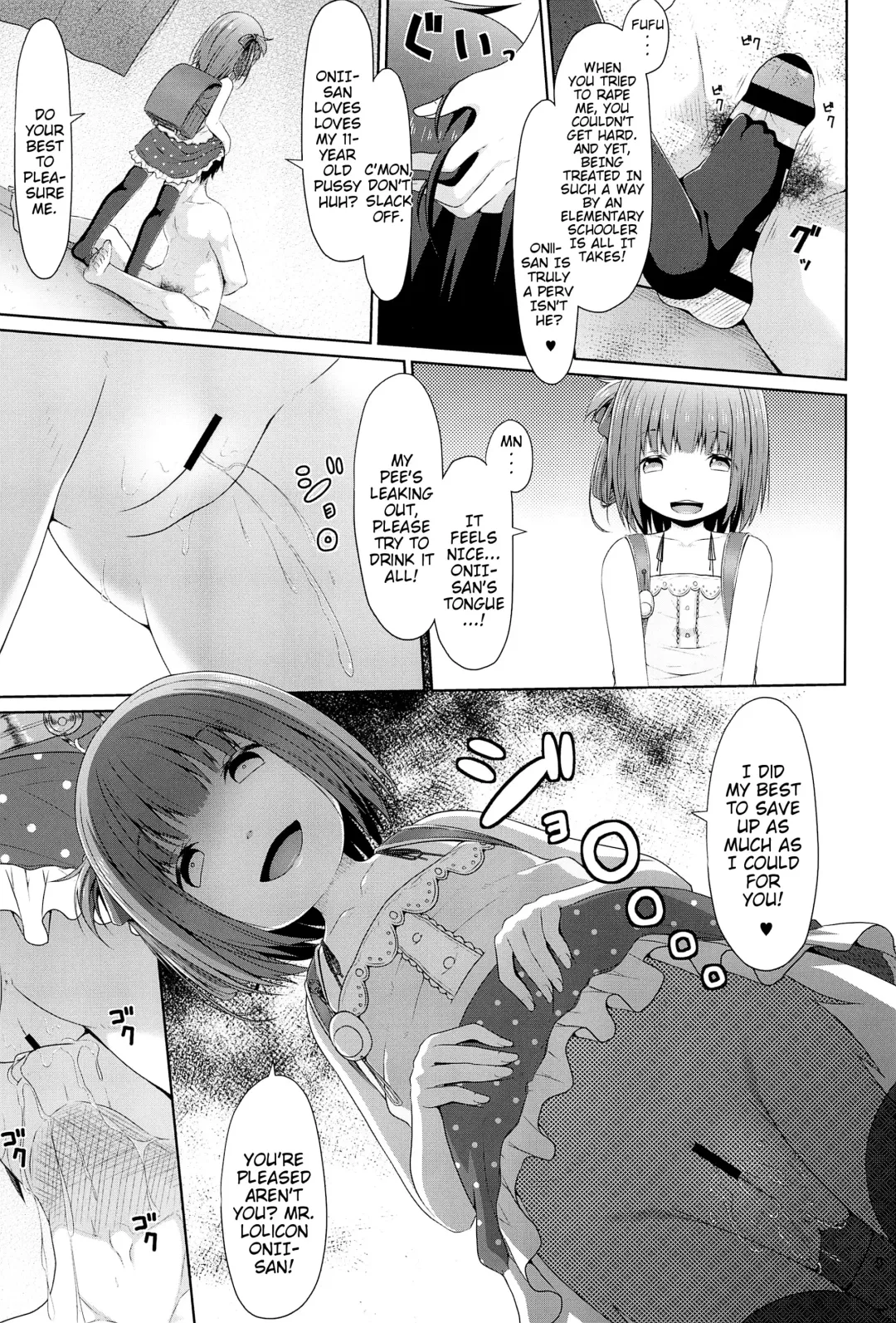 [Kagono Tori] Tonari no Heya ni Sundeiru Yasashii Onii-san wa Jitsu wa Lolicon Deshita | The Nice Onii-san Who Lives Next Door is Actually a Lolicon Fhentai.net - Page 9