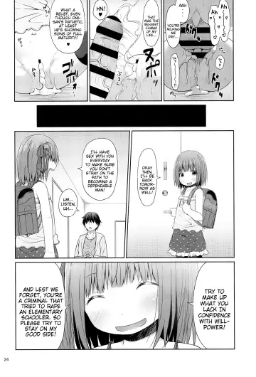 [Kagono Tori] Tonari no Heya ni Sundeiru Yasashii Onii-san wa Jitsu wa Lolicon Deshita | The Nice Onii-san Who Lives Next Door is Actually a Lolicon Fhentai.net - Page 24