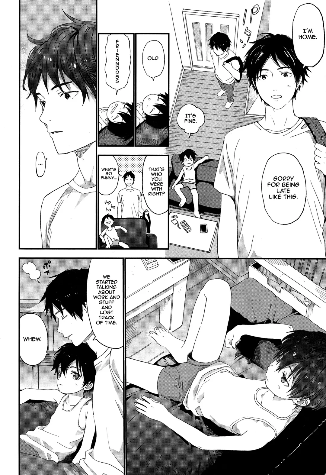 [Shinachiku] Shuumatsu wa Ojama Shitemasu | Staying Over On Weekends Fhentai - Page 21