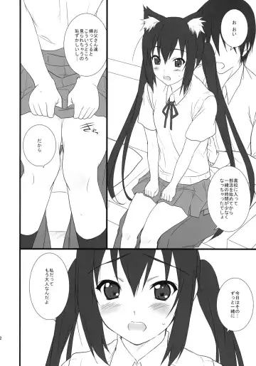 [Andou Tomoya] Neko Biyori -Nakano Azusa- Fhentai - Page 11