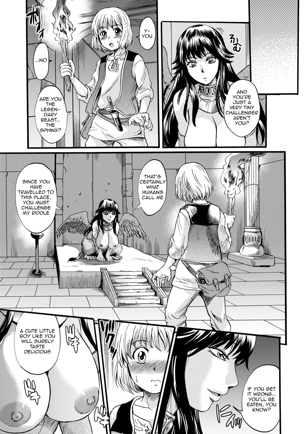 [Nakayama Tetsugaku] Bakunyuu Sphinx to Itsumo no Riddle Fhentai.net - Page 5