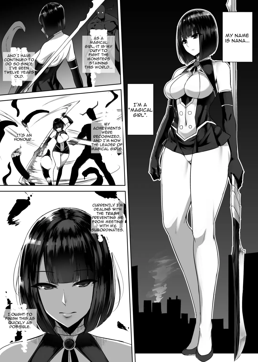[Ishimura] Shokushuu Shussan Mahou Shoujo Fhentai - Page 1