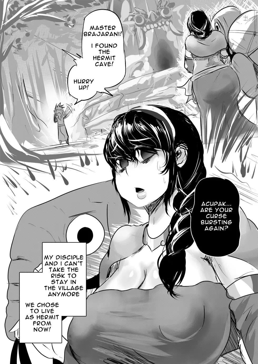 [Kudit] My Master Brajarani is a Sex Hermit Fhentai.net - Page 5