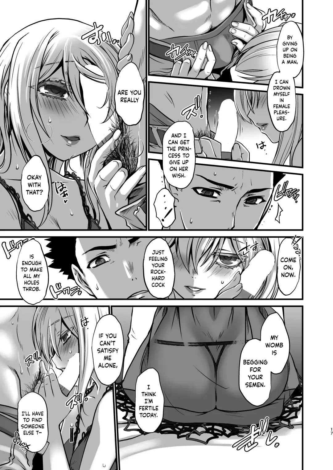 [Ruuen Rouga] Kishi Danchou Kairakusu Kakute Kishi Danchou Hime Kishi To Naru Ch. 4 | Thus the Knight Commander becomes the Princess Knight Fhentai.net - Page 16