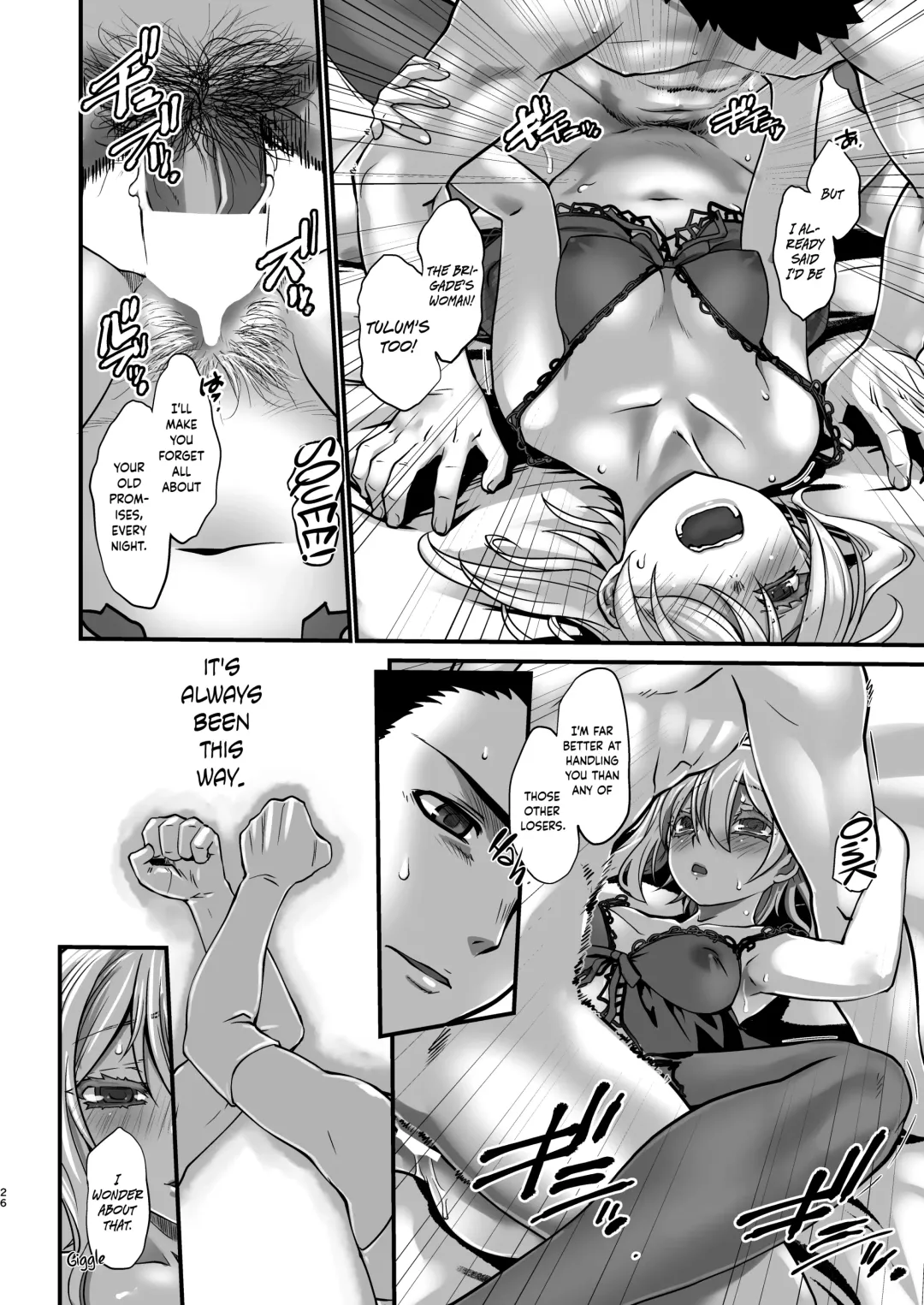 [Ruuen Rouga] Kishi Danchou Kairakusu Kakute Kishi Danchou Hime Kishi To Naru Ch. 4 | Thus the Knight Commander becomes the Princess Knight Fhentai.net - Page 25