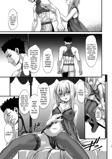 [Ruuen Rouga] Kishi Danchou Kairakusu Kakute Kishi Danchou Hime Kishi To Naru Ch. 4 | Thus the Knight Commander becomes the Princess Knight Fhentai.net - Page 14