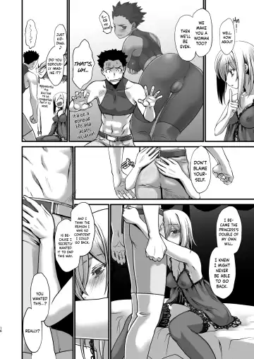 [Ruuen Rouga] Kishi Danchou Kairakusu Kakute Kishi Danchou Hime Kishi To Naru Ch. 4 | Thus the Knight Commander becomes the Princess Knight Fhentai.net - Page 15