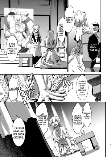 [Ruuen Rouga] Kishi Danchou Kairakusu Kakute Kishi Danchou Hime Kishi To Naru Ch. 4 | Thus the Knight Commander becomes the Princess Knight Fhentai.net - Page 8