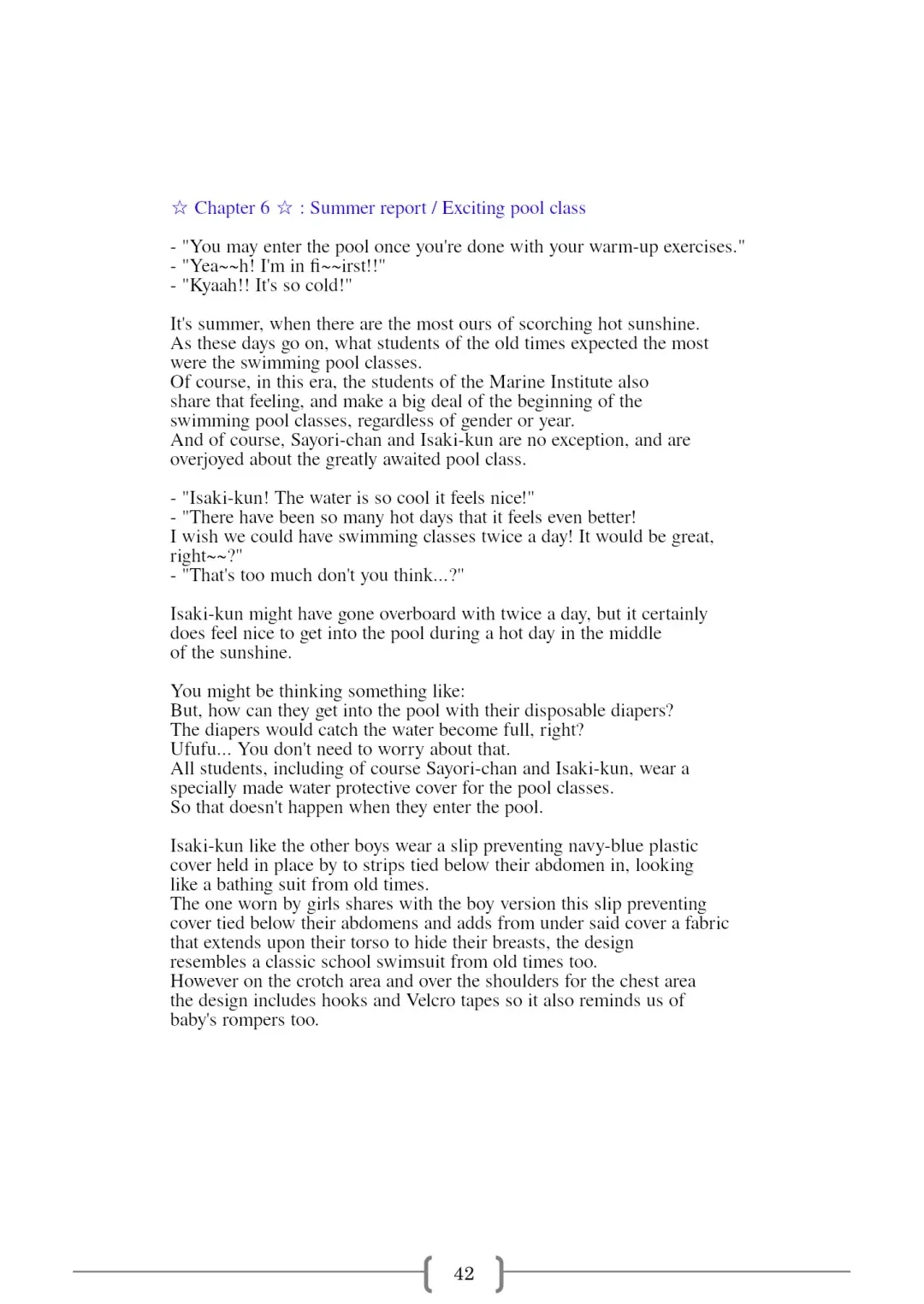 [Sin] Omutsu na △ Gakkou - Sei Marine Gakuen <Zenpen> - Haru to Natsu no Kiroku Fhentai - Page 42