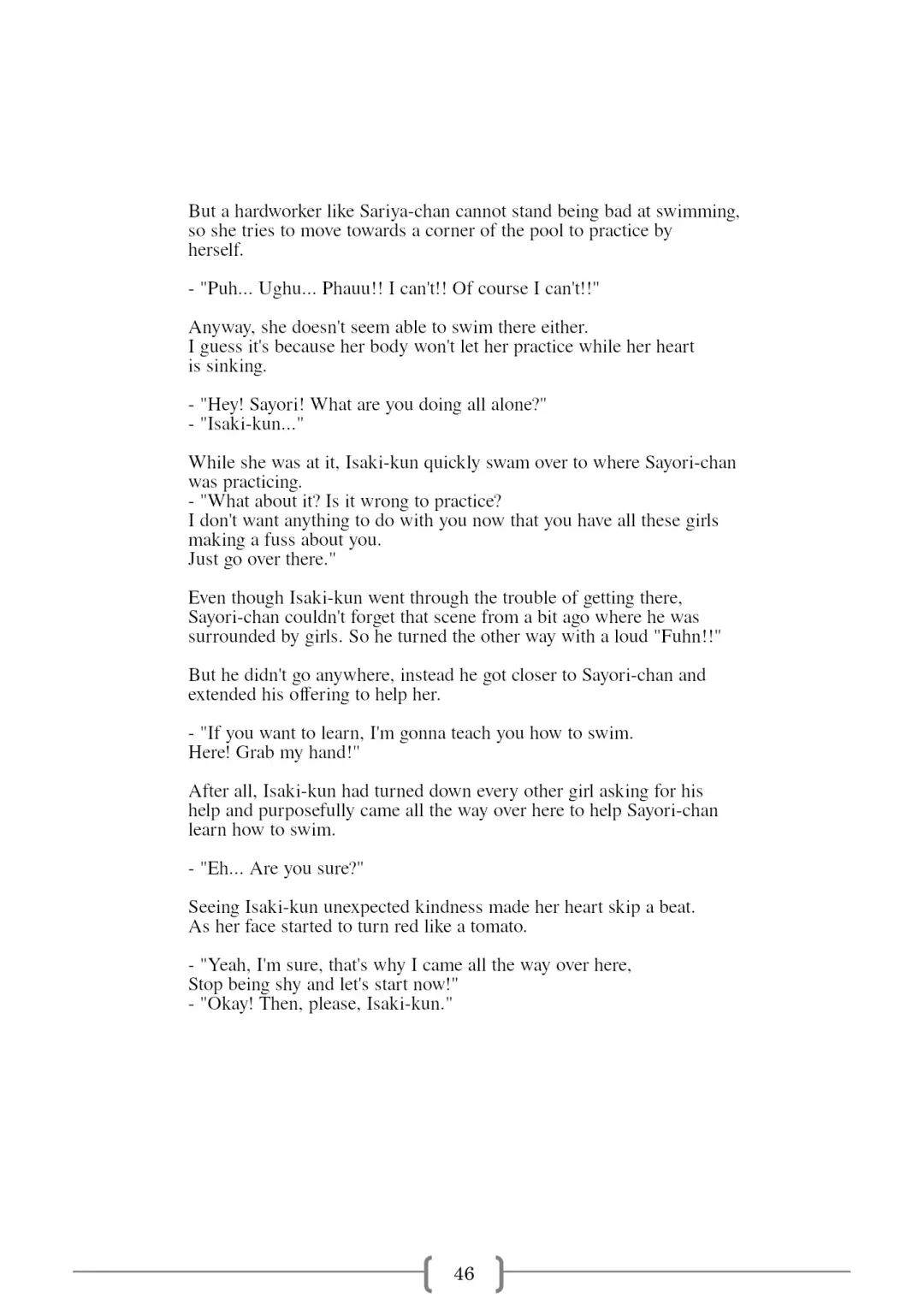 [Sin] Omutsu na △ Gakkou - Sei Marine Gakuen <Zenpen> - Haru to Natsu no Kiroku Fhentai - Page 46