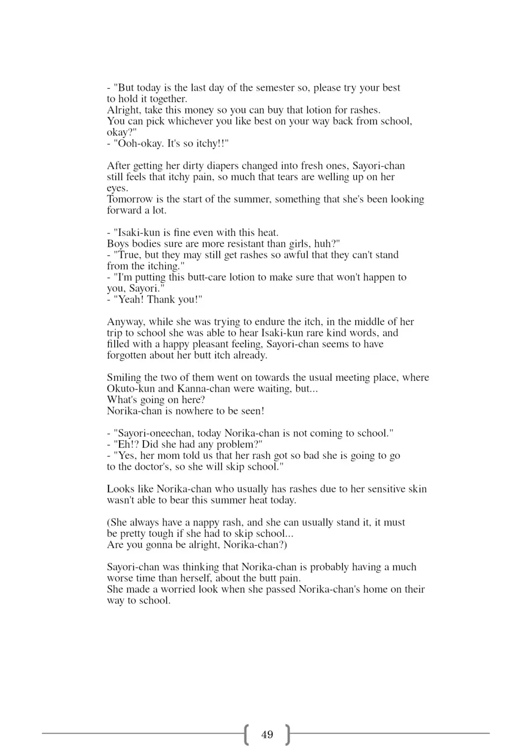 [Sin] Omutsu na △ Gakkou - Sei Marine Gakuen <Zenpen> - Haru to Natsu no Kiroku Fhentai - Page 49