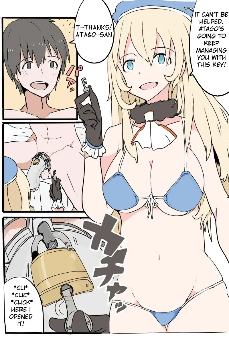[Kaika] Atago-san ni Shasei Kanri sareru Manga - Zenpen Fhentai - Page 6