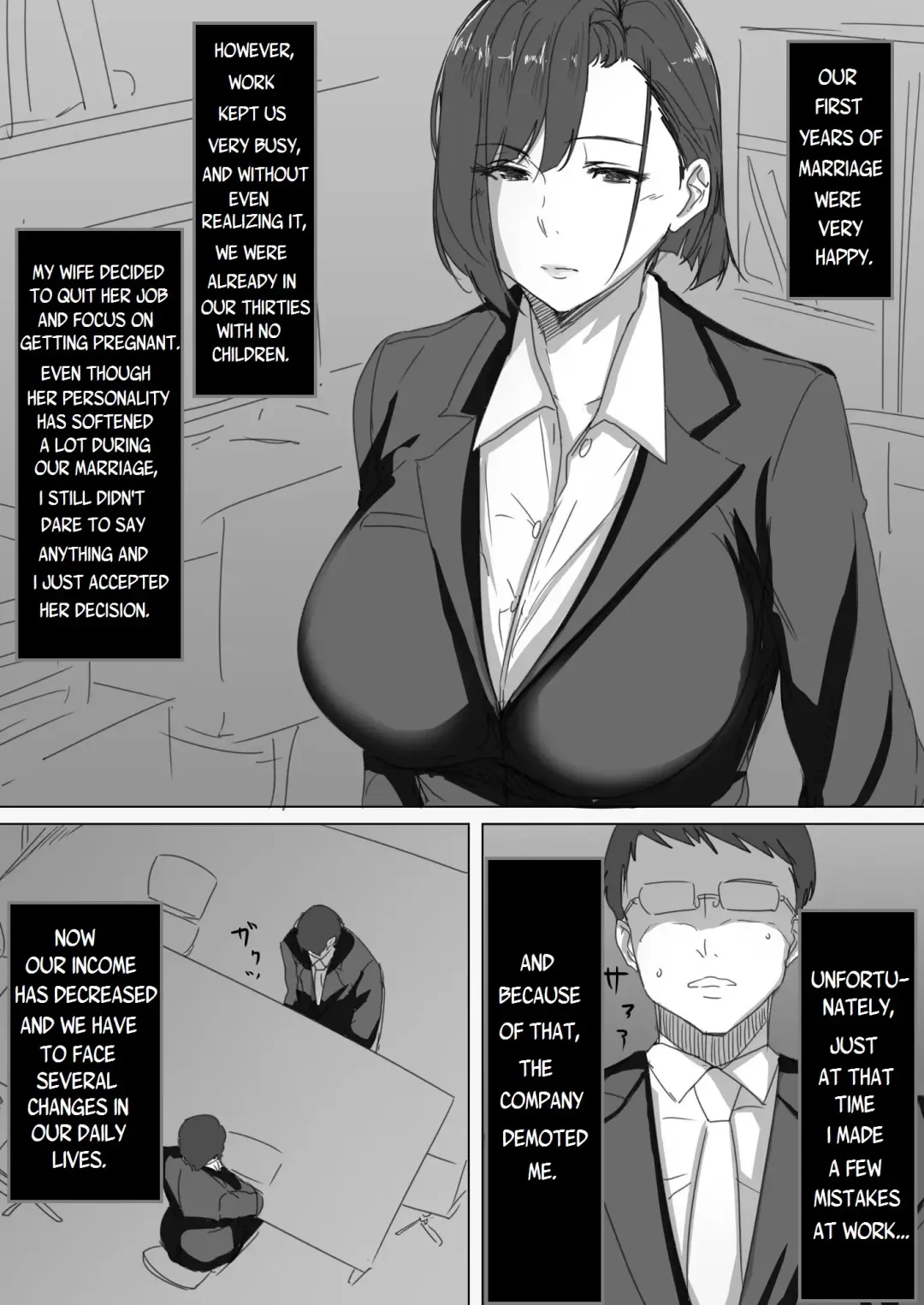 Kouman Tsuma ga Netorarete -Charao no Kyokon ni Ochita Pride- Fhentai.net - Page 3