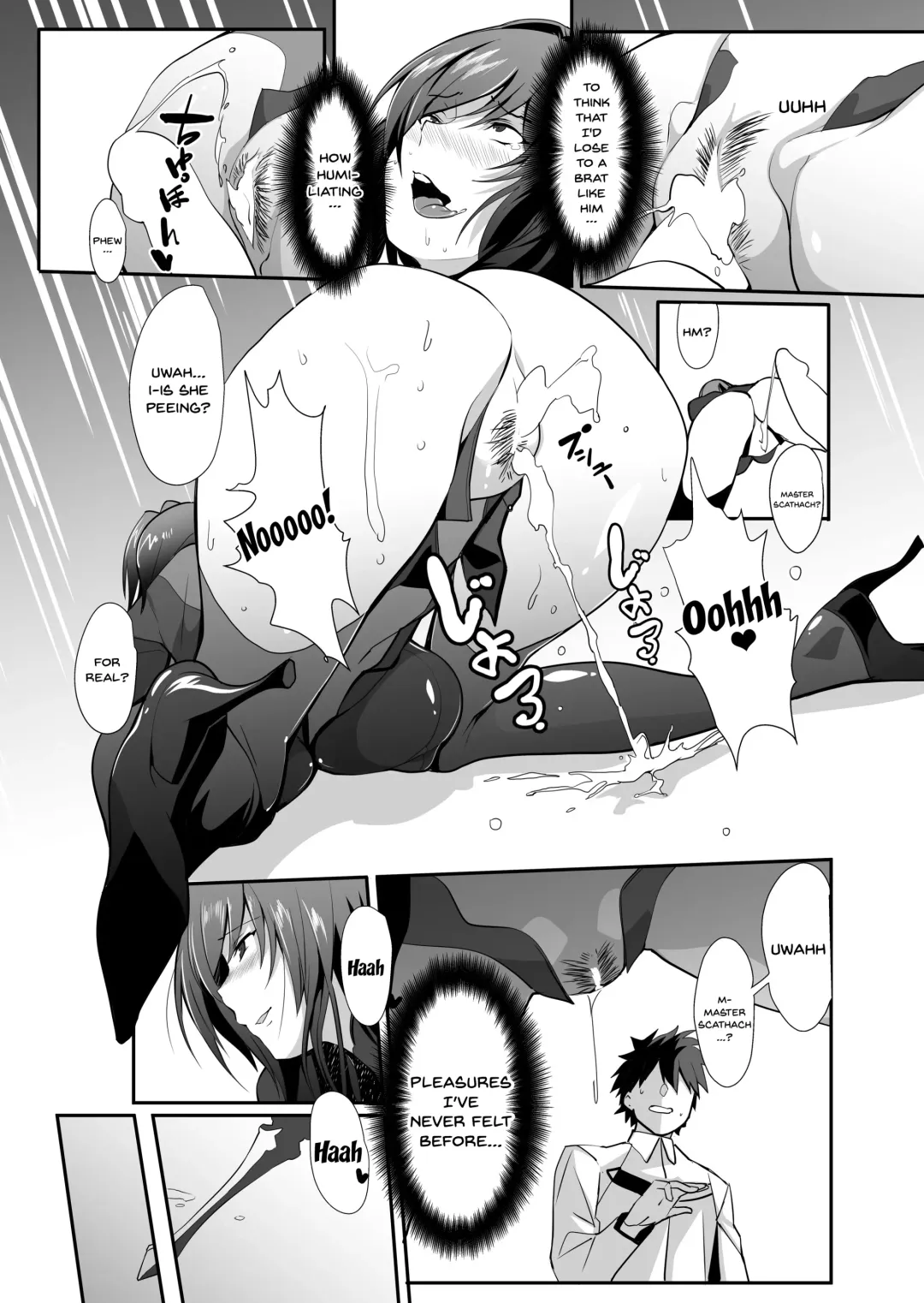 [Yodare - Yukisaki Miale] Scathach Shishou no Dosukebe Lesson | Lewd Lessons With Teacher Scathach Fhentai - Page 14