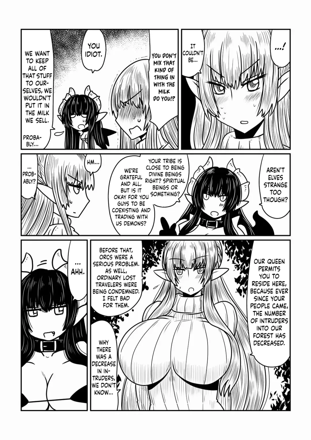 [Hroz] Elf-san to Succubus-san. | An Elf And A Succubus. Fhentai.net - Page 4